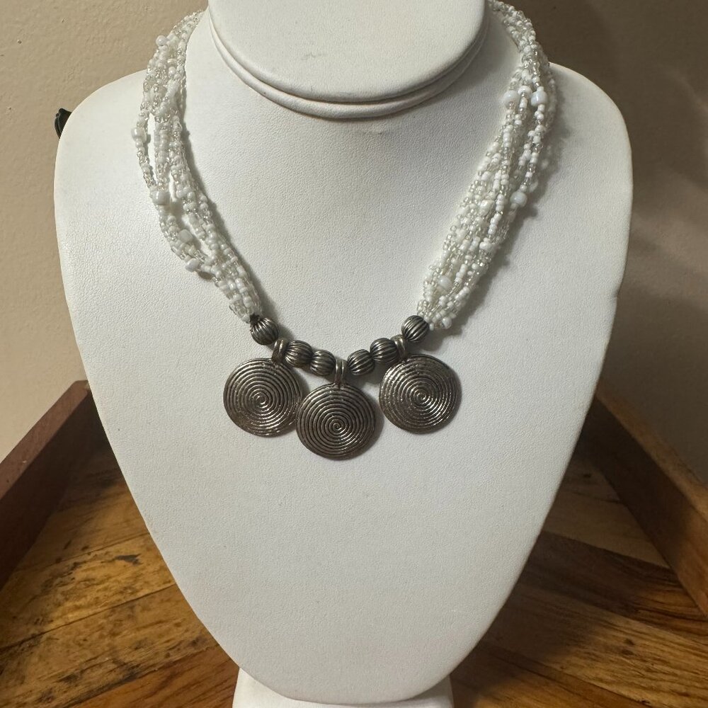 FESTOON  STATEMENT  NECKLACE